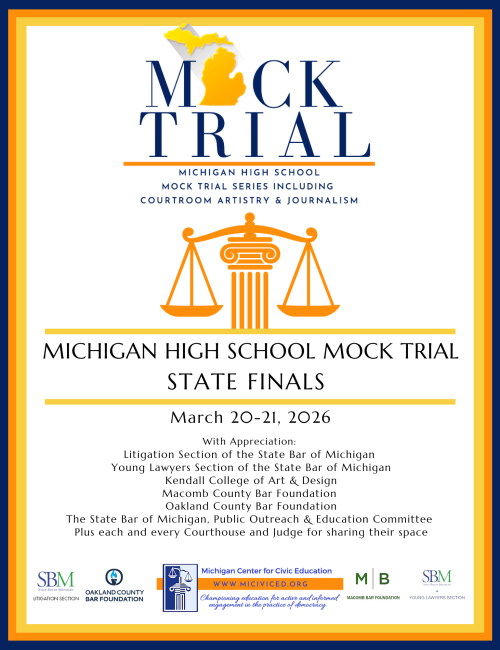 2026 Mock Trial STATE FINALS FINAL program